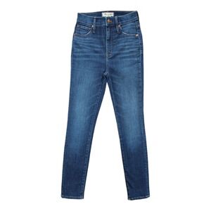 Madewell Women's Jeans Size 23 Petite - 11" High-Rise Skinny‎ Medium Wash
